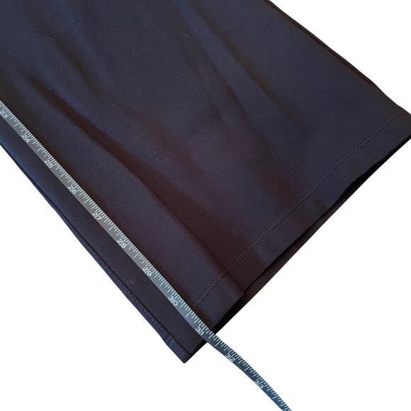 Betabrand Black Dress Yoga Pants Bootcut Size Medium | 31” Inseam 715T - Picture 5 of 9